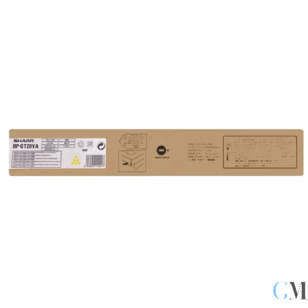 Original Sharp BP-GT20YA Toner-Kit gelb, 10.000 Seiten