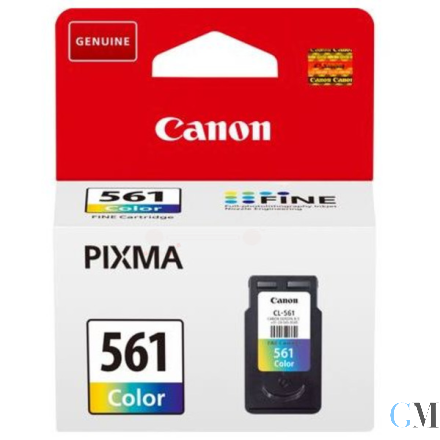 Original Canon 3731C001/CL-561 Druckkopfpatrone color, 180 Seiten ISO/IEC 24711 8.3ml
