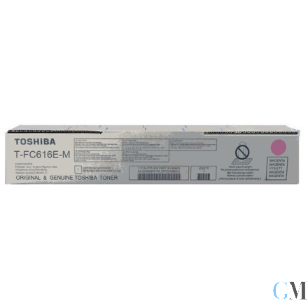 Original Toshiba 6AK00000375/T-FC616EM Toner magenta, 39.200 Seiten
