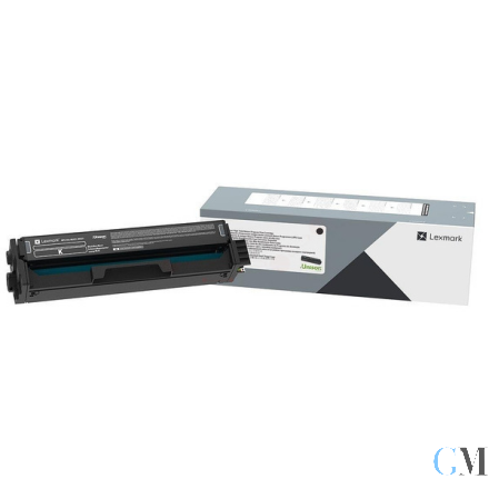 Original Lexmark 20N20K0 Tonerkartusche schwarz return program, 1.500 Seiten ISO/IEC 19752