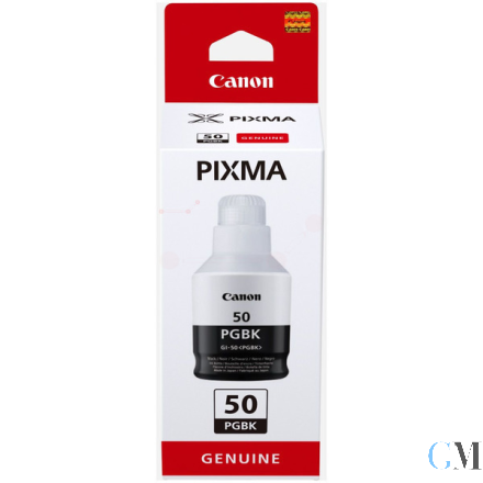 Original Canon 3386C001/GI-50PGBK Tintenflasche schwarz, 6.000 Seiten ISO/IEC 19752 170ml