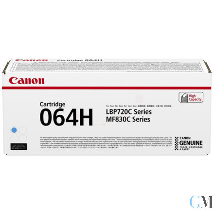 Original Canon 4936C001/064H Tonerkartusche cyan, 10.400 Seiten ISO/IEC 19752