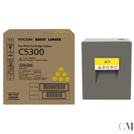 Original Ricoh 828598 Tonerkartusche gelb, 26.000 Seiten/8.75%