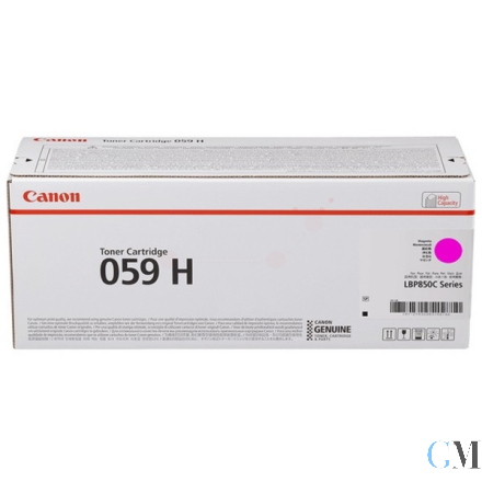 Original Canon 3625C001/059H Toner magenta, 13.500 Seiten ISO/IEC 19752