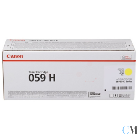 Original Canon 3624C001/059H Toner gelb, 13.500 Seiten ISO/IEC 19752