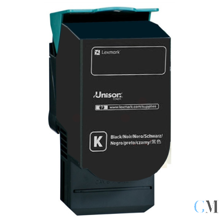 Original Lexmark C2320K0 Toner-Kit schwarz return program, 1.000 Seiten ISO/IEC 19752