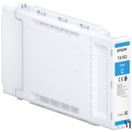 Original Epson C13T41R240/T41R2 Tintenpatrone cyan 110ml