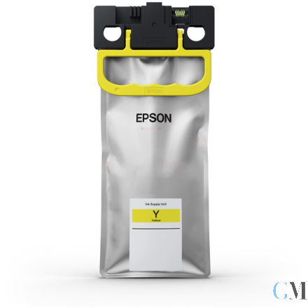 Original Epson C13T01D400/T01D4 Tintenpatrone gelb, 20.000 Seiten
