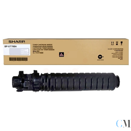 Original Sharp BP-GT70BA Toner-Kit schwarz, 40.000 Seiten ISO/IEC 19752