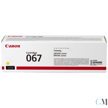 Original Canon 5099C002/067 Tonerkartusche gelb, 1.250 Seiten ISO/IEC 19752