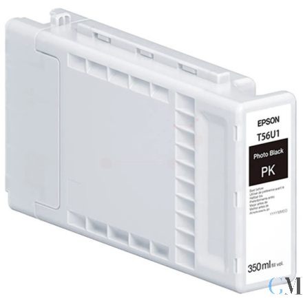 Original Epson C13T56U100/T56U1 Tintenpatrone schwarz foto 350ml