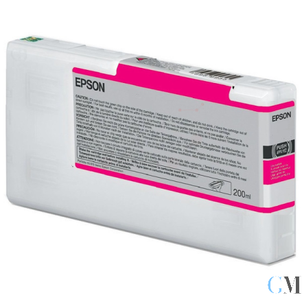 Original Epson C13T55W300 Tintenpatrone magenta 200ml