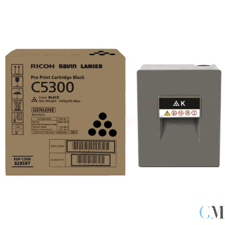 Original Ricoh 828597 Tonerkartusche schwarz, 31.000 Seiten/8.75%