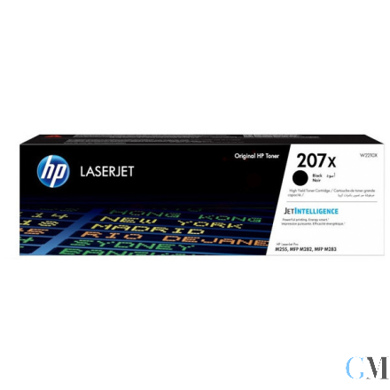 Original HP W2210X/207X Tonerkartusche schwarz High-Capacity, 3.150 Seiten ISO/IEC 19752