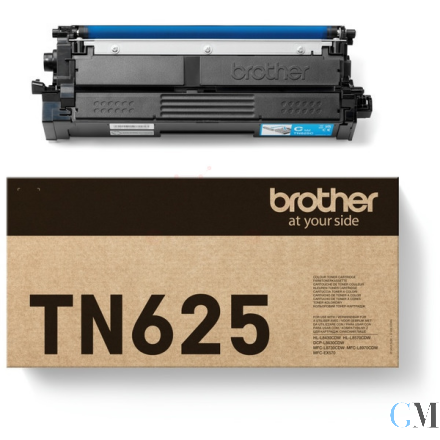 Original Brother TN-625C Toner-Kit cyan, 1.800 Seiten ISO/IEC 19752