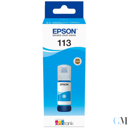 Original Epson C13T06B240/113 Tintenflasche cyan, 6.000 Seiten 70ml