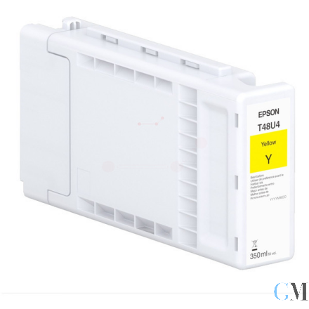 Original Epson C13T48U400/T48U4 Tintenpatrone gelb 350ml