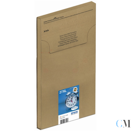 Original Epson C13T27154510/27XL Tintenpatrone MultiPack C,M,Y High-Capacity EasyMail, 3x1.100 Seiten 10.4ml VE=3