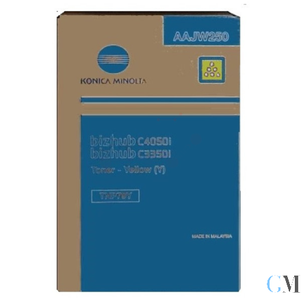 Original Konica Minolta AAJW250/TNP-79Y Toner gelb, 9.000 Seiten
