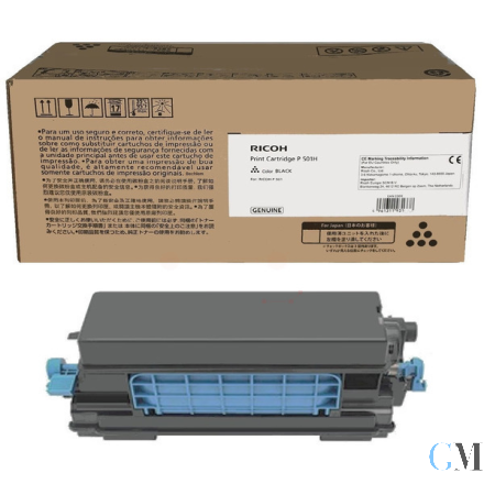 Original Ricoh 418447/TYPE P501H Toner-Kit, 14.000 Seiten ISO/IEC 19798