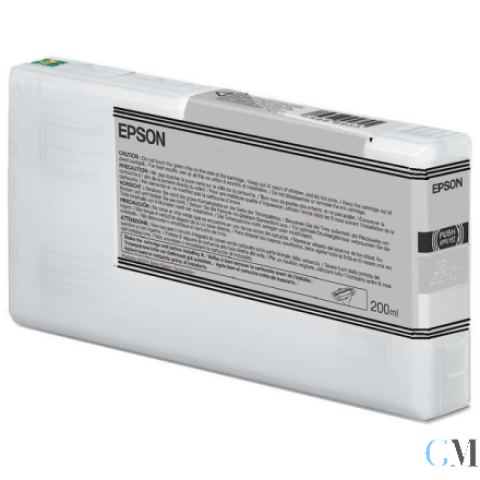 Original Epson C13T55W800 Tintenpatrone schwarz matt 200ml