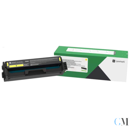 Original Lexmark 20N0X40 Tonerkartusche gelb, 6.700 Seiten ISO/IEC 19752