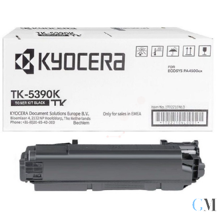 Original Kyocera 1T02Z10NL0/TK-5390K Toner-Kit schwarz, 18.000 Seiten ISO/IEC 19752