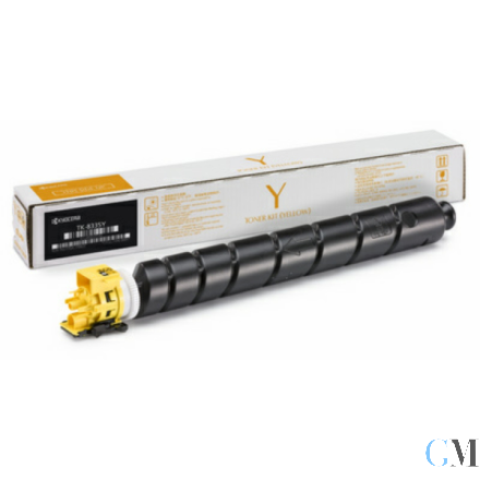 Original Kyocera 1T02XCANL0/TK-8555Y Toner-Kit gelb, 24.000 Seiten ISO/IEC 19752