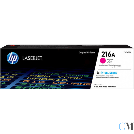 Original HP W2413A/216A Tonerkartusche magenta, 850 Seiten ISO/IEC 19752
