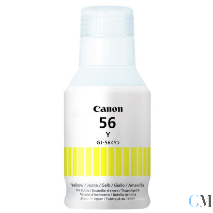Original Canon 4432C001/GI-56Y Tintenflasche gelb, 14.000 Seiten 135ml
