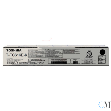Original Toshiba 6AK00000372/T-FC616EK Toner schwarz, 106.600 Seiten