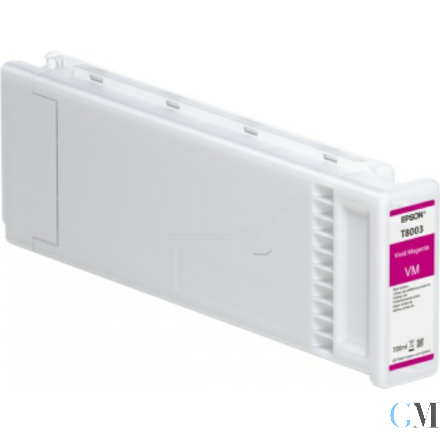 Original Epson C13T80030N/T8003 Tintenpatrone magenta 700ml