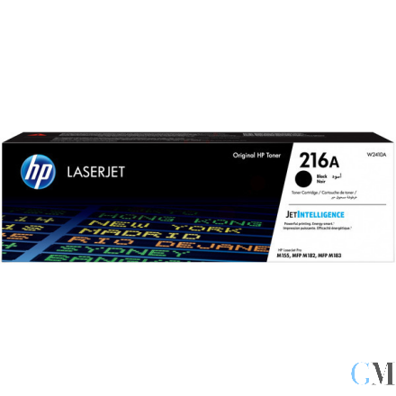 Original HP W2410A/216A Tonerkartusche schwarz, 1.050 Seiten ISO/IEC 19752