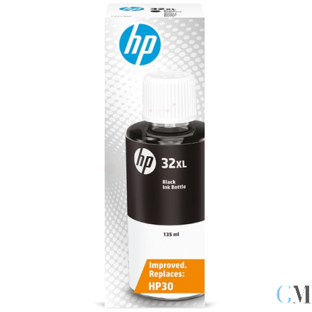 Original HP 1VV24AE/32XL Tintenpatrone schwarz, 6.000 Seiten 135ml