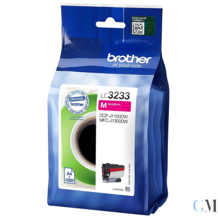 Original Brother LC-3233M Tintenpatrone magenta, 1.500 Seiten