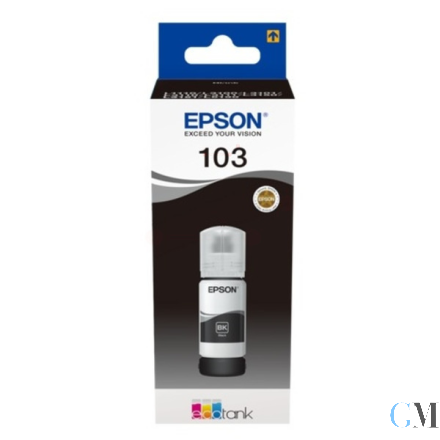 Original Epson C13T00S14A/103 Tintenflasche schwarz, 4.500 Seiten 70ml