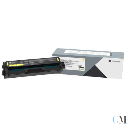 Original Lexmark 20N2XY0 Tonerkartusche gelb return program, 6.700 Seiten ISO/IEC 19752