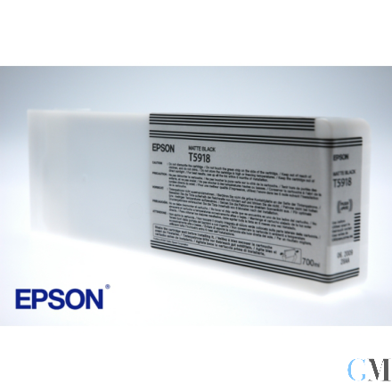 Original Epson C13T59180N/T5918 Tintenpatrone schwarz matt 700ml