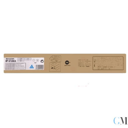 Original Sharp BP-GT20CA Toner-Kit cyan, 10.000 Seiten
