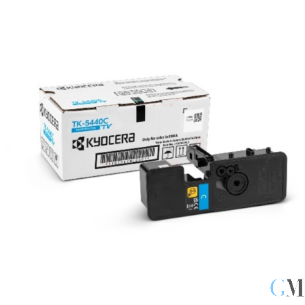 Original Kyocera 1T0C0ACNL0/TK-5440C Toner-Kit cyan High-Capacity, 2.400 Seiten ISO/IEC 19752