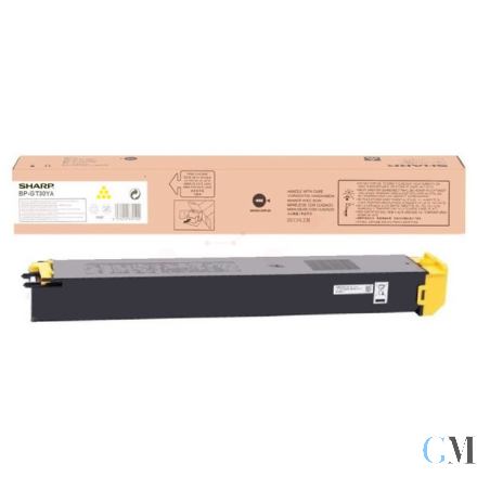 Original Sharp BP-GT30YA Toner gelb, 15.000 Seiten ISO/IEC 19752