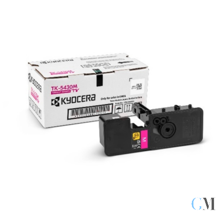 Original Kyocera 1T0C0ABNL1/TK-5430M Toner-Kit magenta, 1.250 Seiten ISO/IEC 19752
