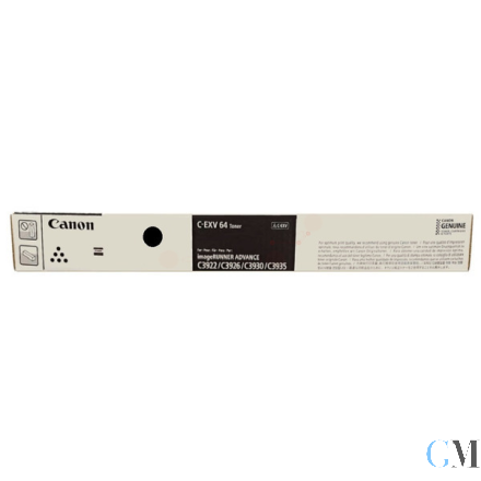 Original Canon 5753C002/C-EXV64 Toner schwarz, 38.000 Seiten ISO/IEC 19752