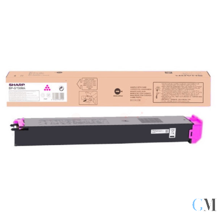 Original Sharp BP-GT30MA Toner magenta, 15.000 Seiten ISO/IEC 19752