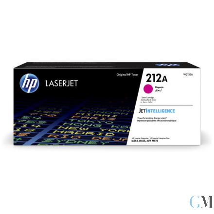 Original HP W2123A/212A Tonerkartusche magenta, 4.500 Seiten ISO/IEC 19752