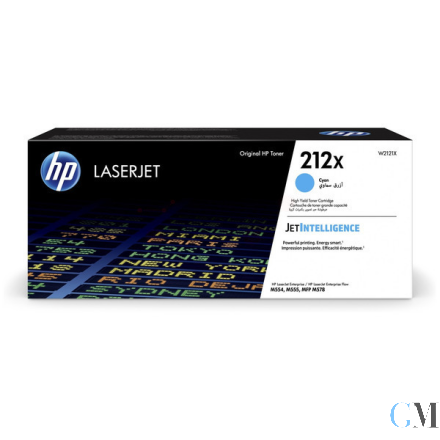 Original HP W2121X/212X Tonerkartusche cyan, 10.000 Seiten ISO/IEC 19752