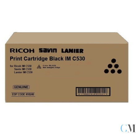 Original Ricoh 418240/IMC530 Toner-Kit schwarz, 20.500 Seiten/5%