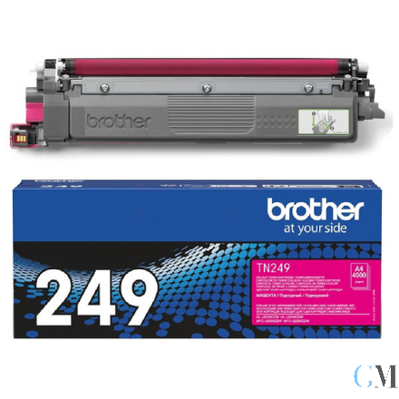 Original Brother TN-249M Toner-Kit magenta extra High-Capacity, 4.000 Seiten ISO/IEC 19752