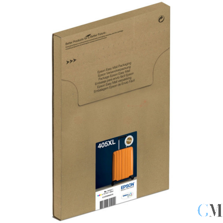 Original Epson C13T05H64510/405XL Tintenpatrone MultiPack Bk,C,M,Y High-Capacity EasyMail VE=4