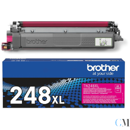 Original Brother TN-248XLM Toner-Kit magenta High-Capacity, 2.300 Seiten ISO/IEC 19752